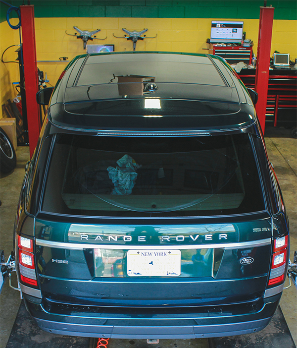 Land Rover and Range Rover Wheel Alignment
